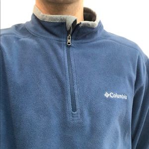 Men’s Columbia 1/4 Zip Pullover Sweater EUC